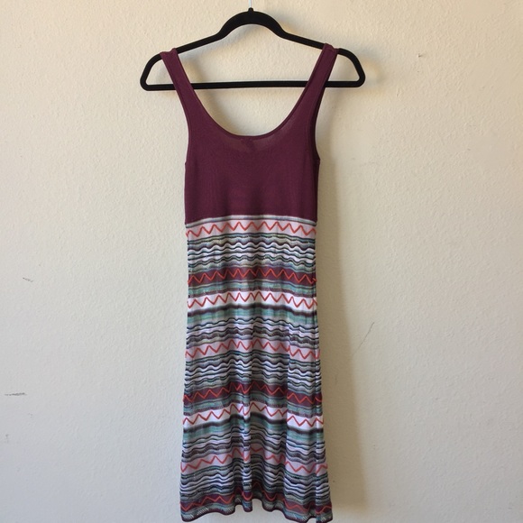 Marciano Chevron Sweater Dress - Picture 4 of 8