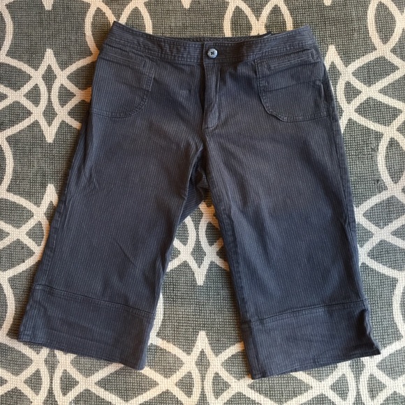 Banana Republic Pinstripe Bermuda Shorts