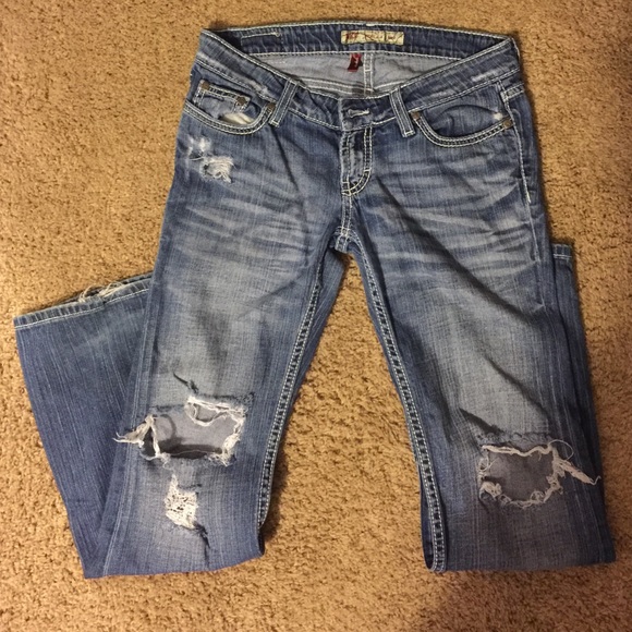 Distressed BKE jeans