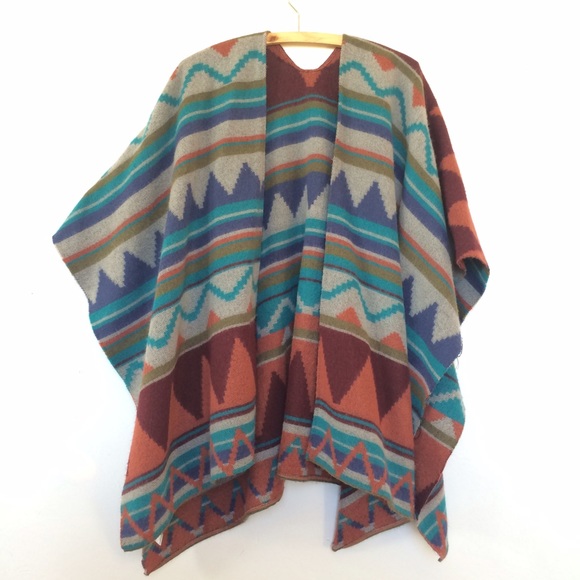 Target Limited Edition Sweaters - 🌵 Desert Blanket Sweater boho Festival Poncho VTG
