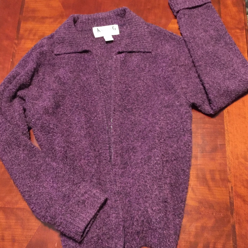 Cardigan Zipper Sweater