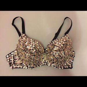 Sparkley bra size small