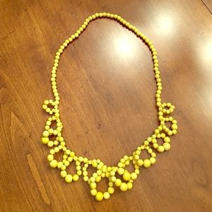 Beautiful Wooden Bead Necklace.