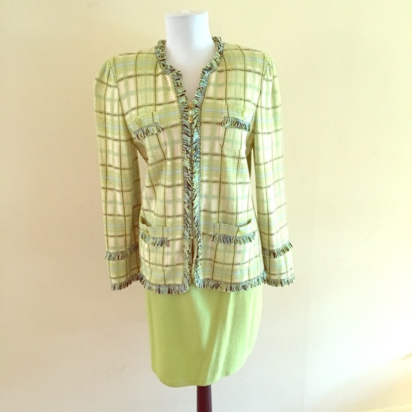 St. John skirt suit