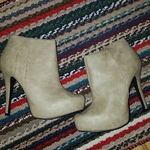 Stone Colored Booties