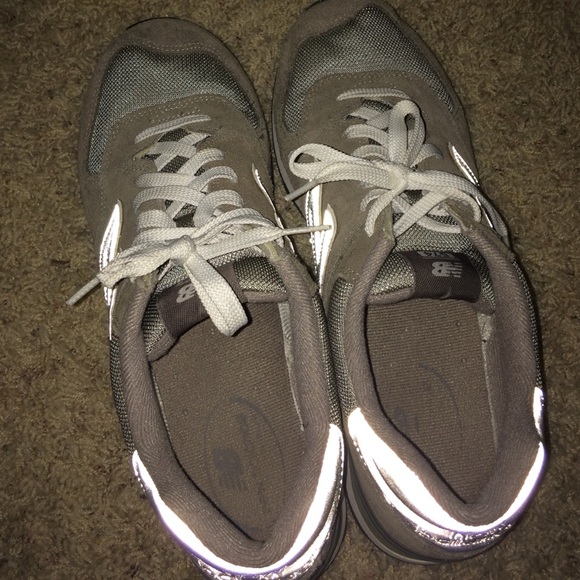 New Balance | Shoes | New Balance 574 Reflective Grey | Poshmark