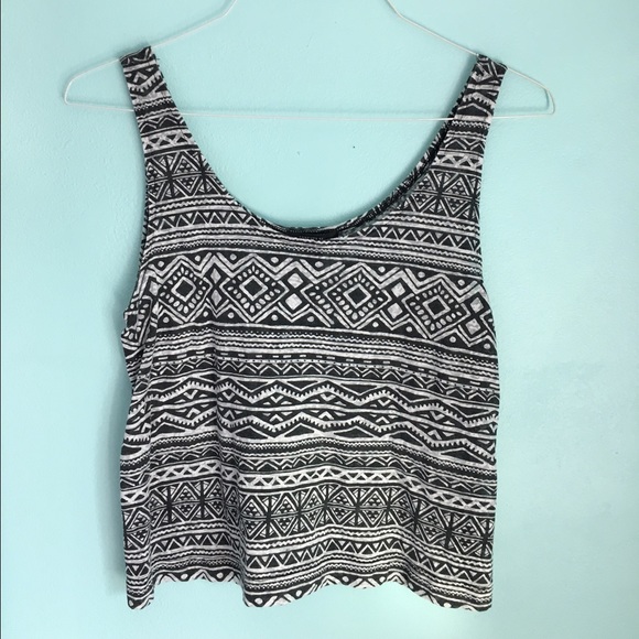 Tribal print tank