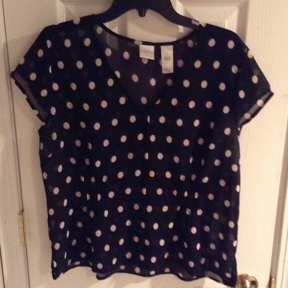 Women's pika dot blouse size 16
