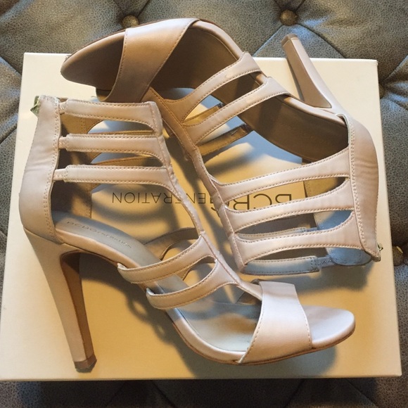 BCBG Blush Pink Heel - Picture 1 of 4
