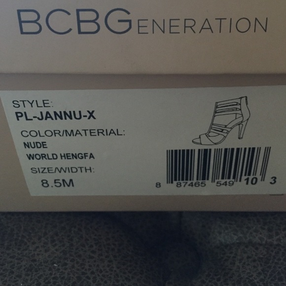 BCBG Blush Pink Heel - Picture 4 of 4