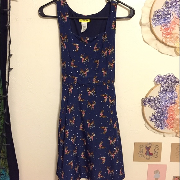 Modcloth dress with cute deer pattern