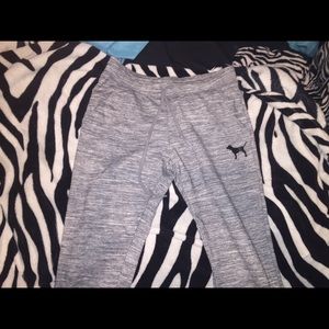 Vs pink joggers size medium