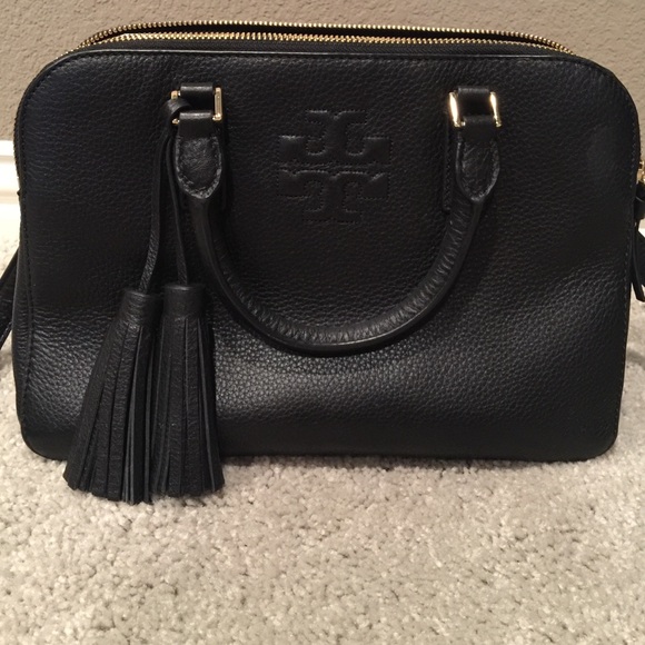***SOLD***Black Tory Burch Thea bag - Picture 4 of 4