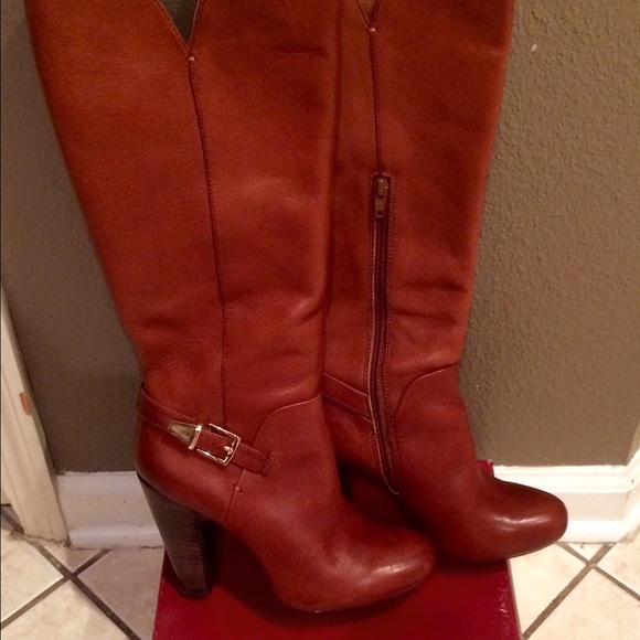 Sofft Knee High Leather Boots