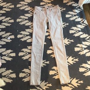 Volcom striped jeans