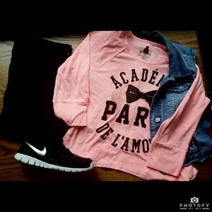 Adorable 3/4 Sleeve Shirt