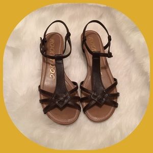 T-Strap Wedge Sandal by Rocket Dog