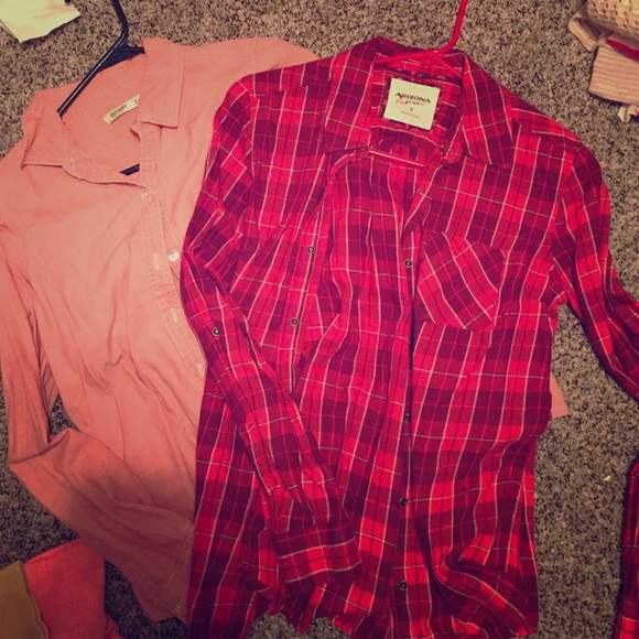 Flannel and red bottom up