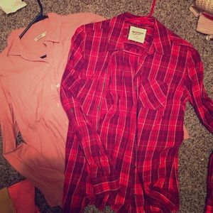 Flannel and red bottom up