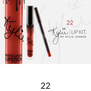 Kylie lip kit #22 AVAILABLE NOW!!