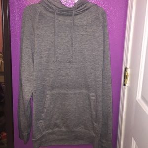 Grey turtle neck sweater