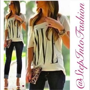 🎉SALE🎉👁‍🗨Loose love top