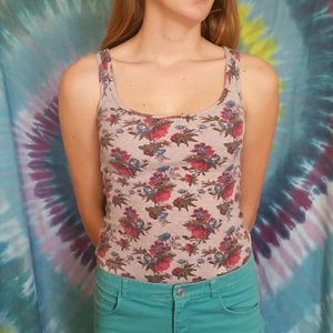 Floral tank top
