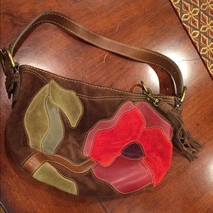 Authentic Coach Patchwork Poppy Hobo
