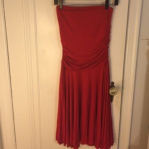 Hourglass Lilly red tube dress