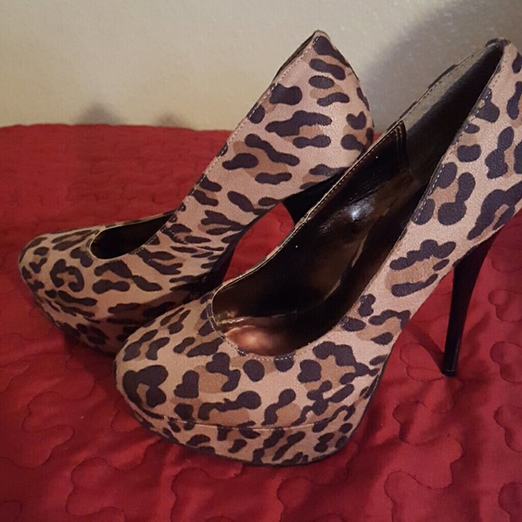 Leopard heels - Picture 2 of 4