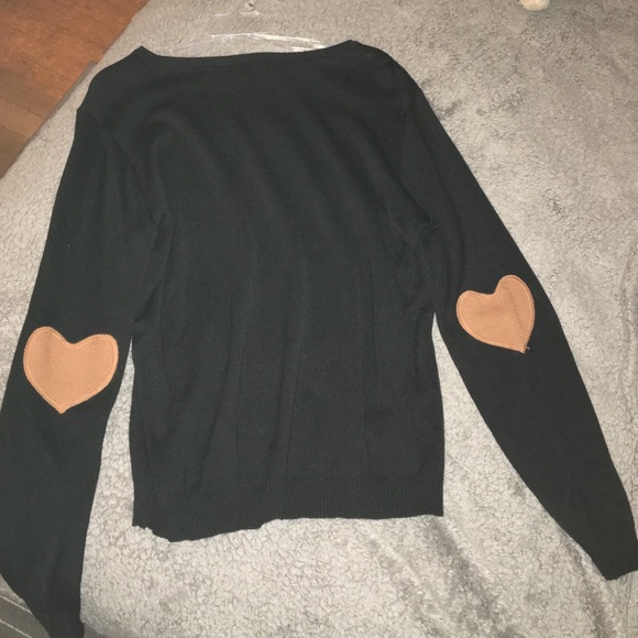 ASOS Sweater with heart shaped elbow patches 💛✨