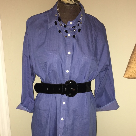 Denium tunic NWOT  (belt & necklace not included)