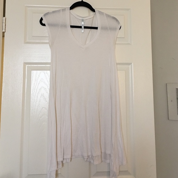 White t-shirt dress