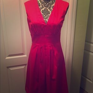 Calvin Klein Size 6 Red/Pink Dress