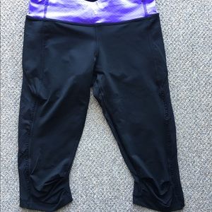 Lululemon size 6 capri. New, no tags, never worn.