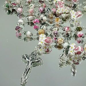 Tree Agate Love,Balance hearts Rosary