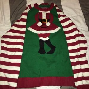 Women's "ugly Christmas" sweater.