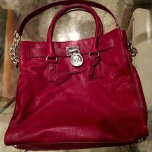 Michael Kors Large Merlot Hamilton