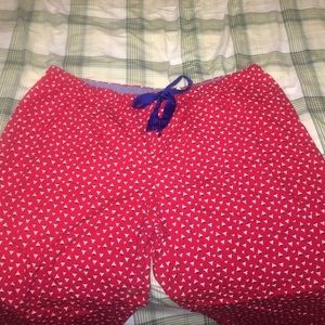 Red Sailboat Pajama Pants