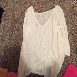 White long stylish shirt