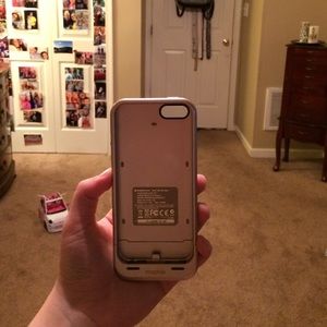 phone case, no cord needed. charging station