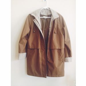 Vintage tan utility jacket