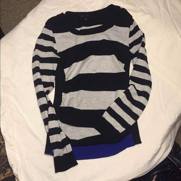 Striped sweater size Large