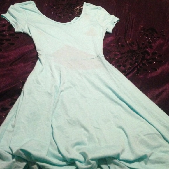 Mint colored dress
