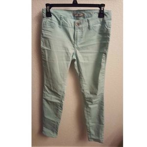 Light blue skinny jeans