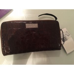BCBG Wallet Alligator Skin New With Tags