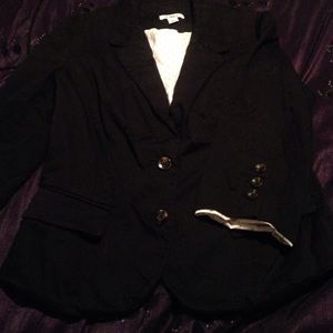Black dress jacket