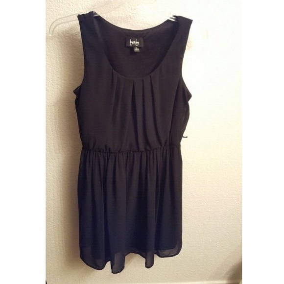 Simple black dress