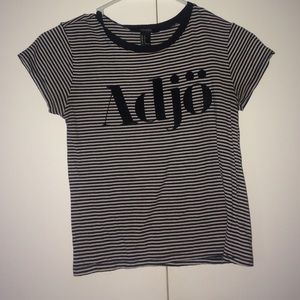 Adjö crop top