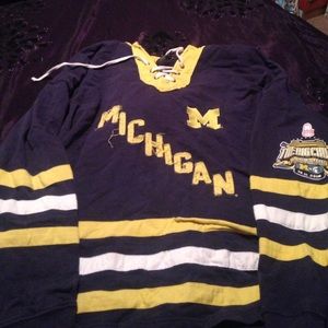 Michigan hockey sweater